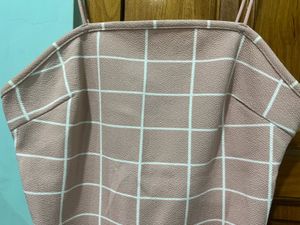 Grid Print Bodycon Dress