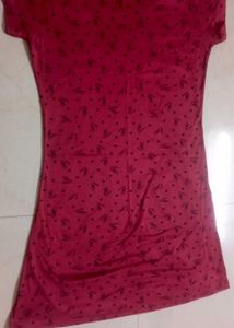 Red Love Pattern Tee