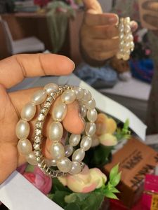 pearl stone bracelet