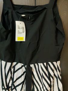 Black And White Romper