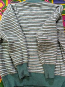 Striped Knit Sweater