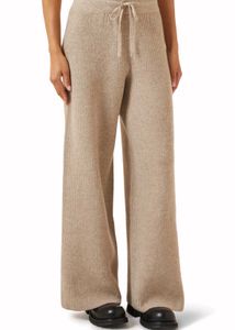 Wide Leg Knit Pants