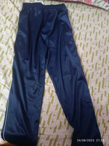 10-12 Age Unisex Blue Track Pants