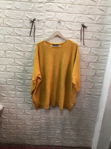 Mustard Yellow Knit Sweater