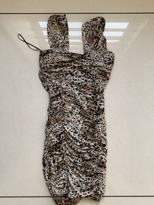 Animal Print Mini Dress