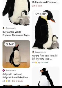 Plush Penguin Toy
