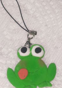 Handcrafted Clay Phone And Bag Charms