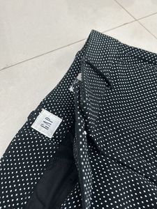Formal Trousers Black With White Polka Dots