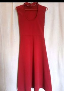 Red Aline Dress | One Piece | Party Wear