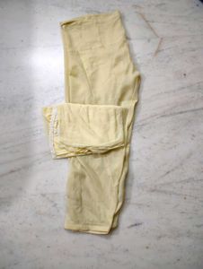 Light Yellow Embroidery Kurta Set