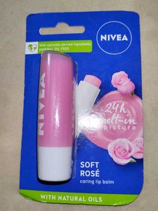 Nivea Soft Rose 🌹 Caring Lip Balm
