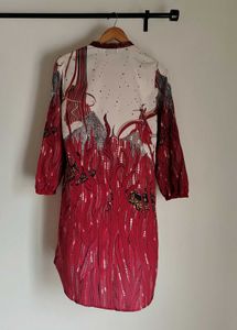 Hermes  Read Beaded Trim Tunic Top