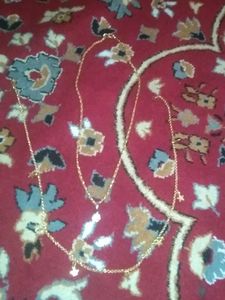 Gold Tone Layered Necklace