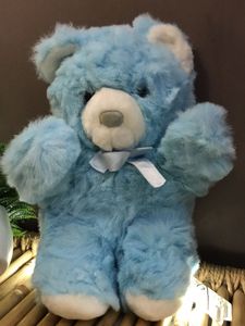 Blue Plush Teddy Bear
