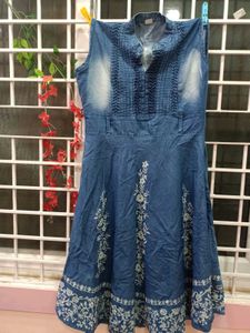 Denim Sleeveless Dress