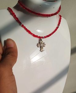 Gothic Red Cross Set