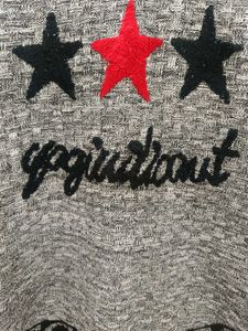 Gray Star Sweater