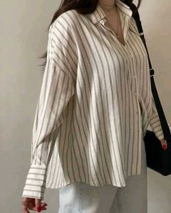 Classy Oversized Button-Down Shirt