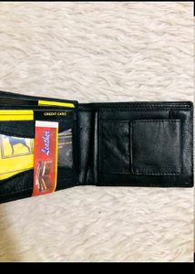 Woodland Black Leather Wallet