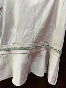 Peplum Embellished Blouse