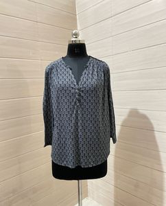 H&amp;M Tunic Printed Blouse