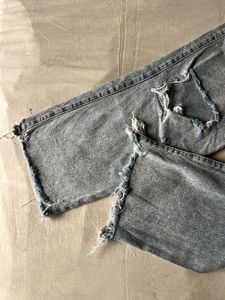 Zara Ripped mom Jeans