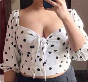 White Polka Dot