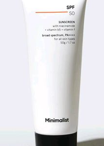 Minimalist Sunscreen 🆓📦