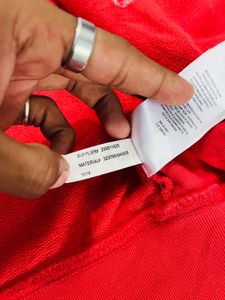 Ralph Lauren Red Zip-Up Hoodie