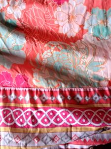 Floral Printed Anarkali Gown