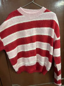 Striped Knit Sweater