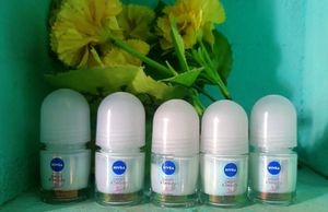 5 Rollers Combo Nivea Pearl &amp; Beauty Deodorant💥