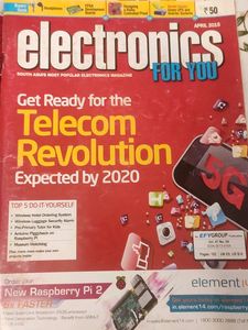 Electronics for you (EFY) Magazines : For knowledge purpose(Some Great electronic projects)