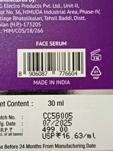 Pack Of 3, Face Wash &amp; Serum
