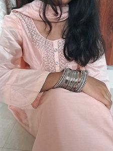 Blush Pink Kurti Set🌺