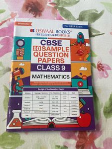 CBSE Class 9 Math Sample Papers