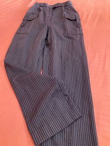 Striped straight Pants