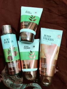 Just Herbs Face Wash Set