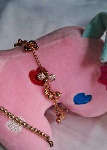 two handmade bracelet