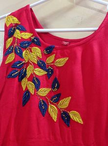 Elegant Anarkali Gown- Hand Embroidery