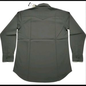 Men's Olive Green Long Sleeve Shirt