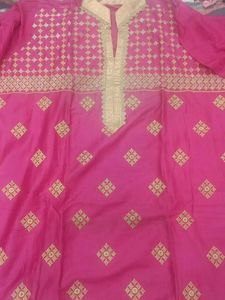 Pink Dress Material Boutique Style
