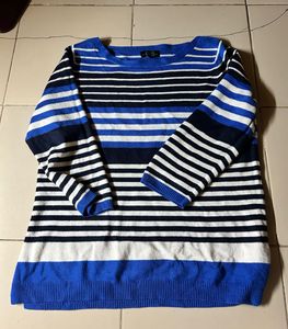 Striped Knit Sweater