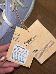 Solethreads Lavender High Top Sneakers