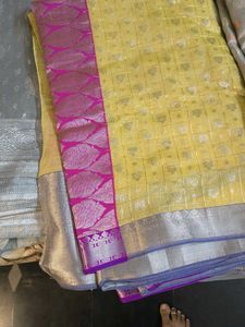Elegant Grey Saree