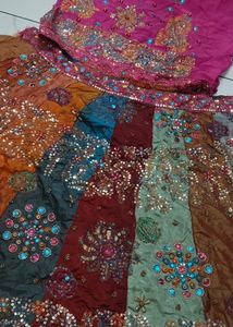 Gujarati Lehenga Choli Set