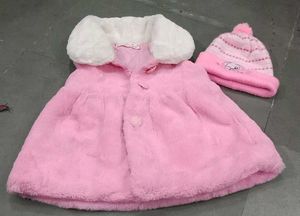 Pink Faux Girls Frock 🩷