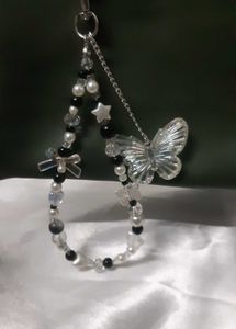 Beaded Butterfly Charm