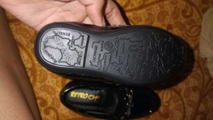 Retro Style Black Loafers