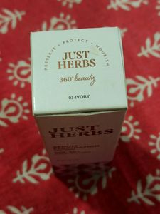 Just Herbs Serum Foundation Shade 03 Ivory